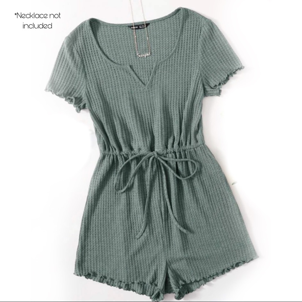 Sage Green Romper